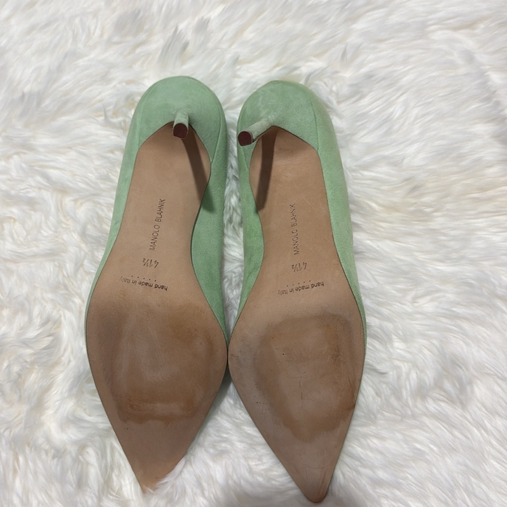 Manolo Blahnik BB pump 105 size 41.5EU - Picture 6 of 10